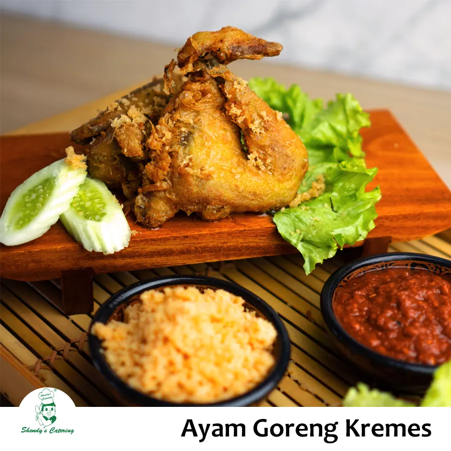 Gullai Ayam Goreng Kremes Shandys Catering