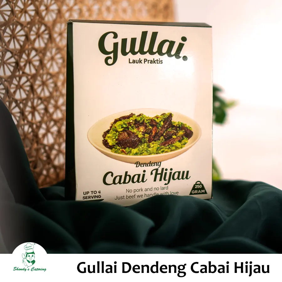 Gullai Dendeng Cabai Hijau Shandys Catering