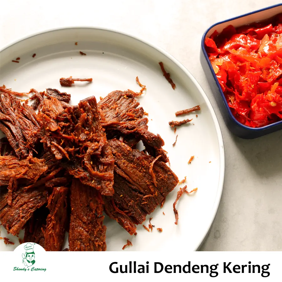 Gullai Dendeng Balado Kering Shandys Catering