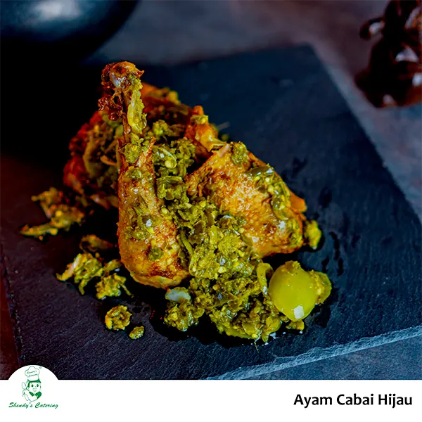 ayam cabai hijau shandys catering ayam cabai hijau shandys catering