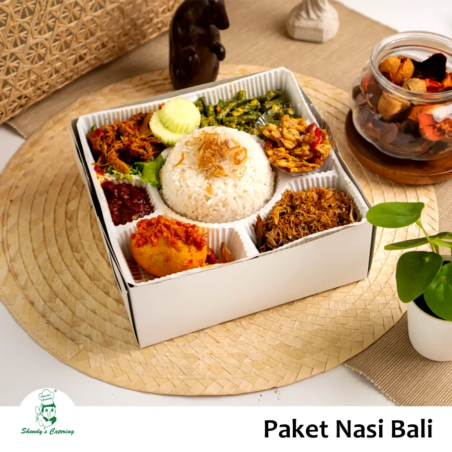paket nasi bali shandys catering