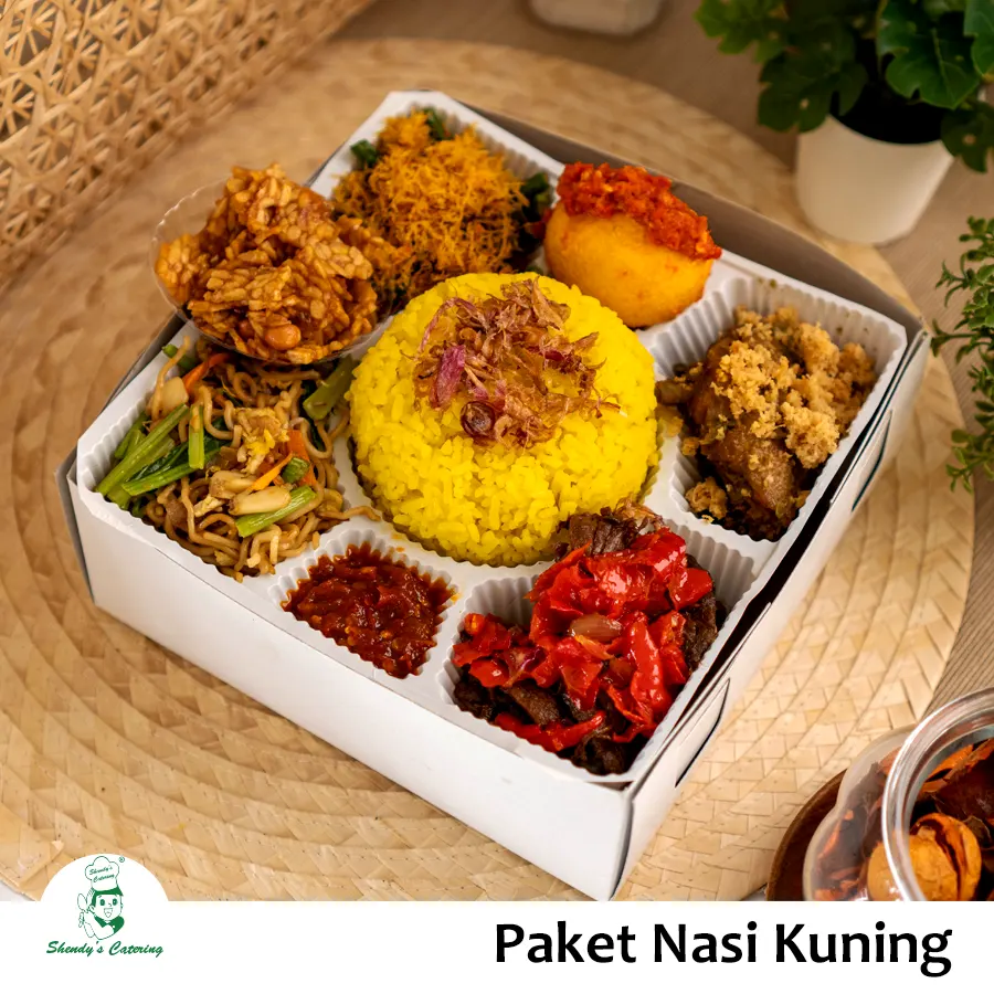 paket nasi kuning shandys catering