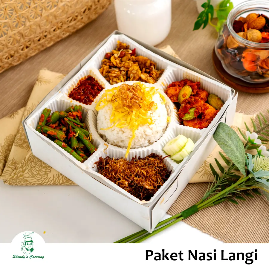 paket nasi langi shandys catering