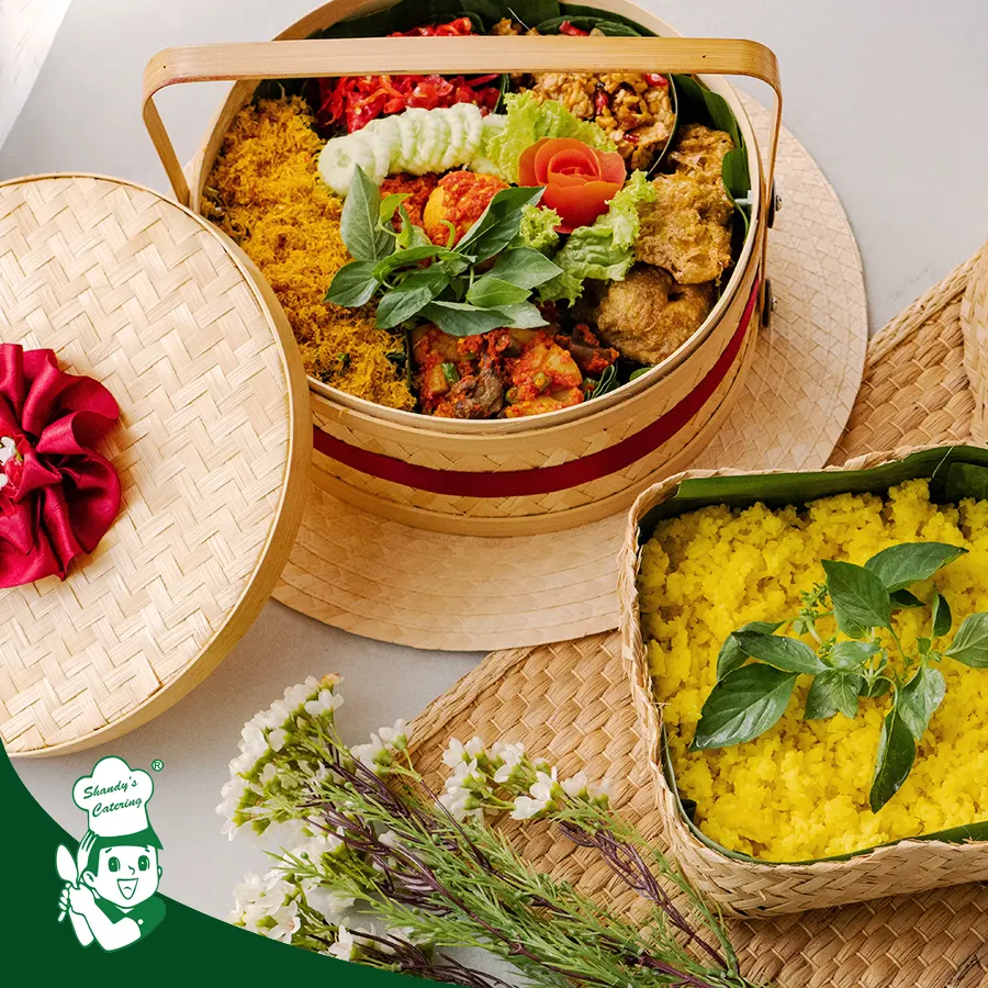 Shandy's Catering - Hampers Besek Rantang Susun