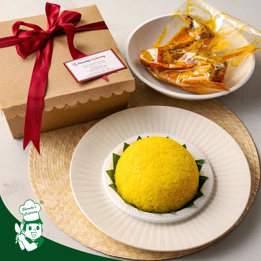 Shandy's Catering - Paket Nasi Kunyit